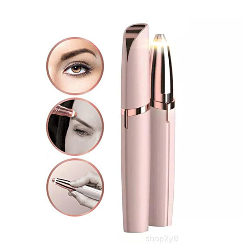 

1pcs Electric Eyebrow Trimmer Facial Hair Removal Eyebrow Remover Mini Shaver Eyebrow Razors Makeup Painless Eye Brow Epilator