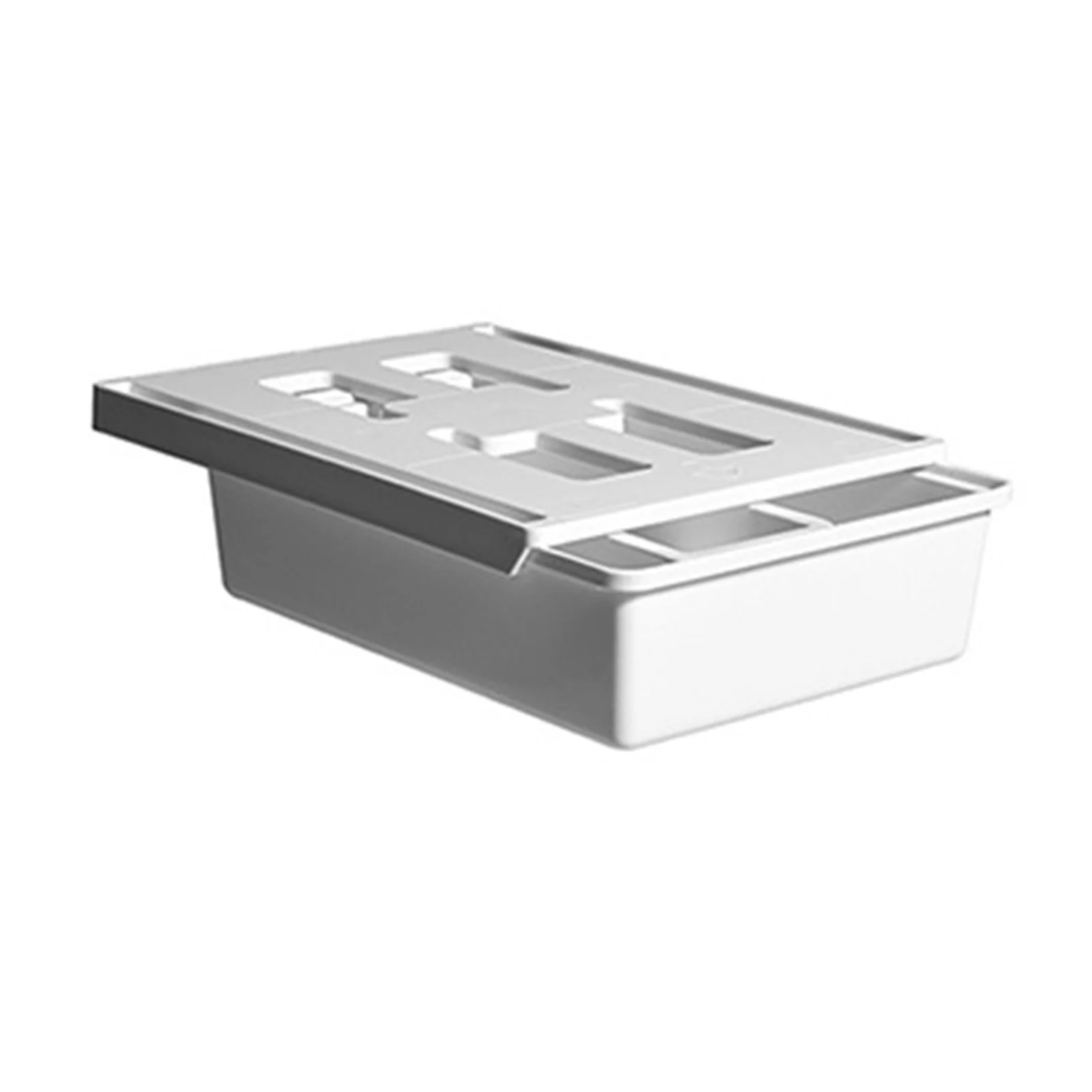 

Punch-free Under The Desk Drawer Slide-on Desk Storage Case For School