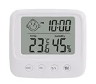 Датчик температуры и влажности в помещении, удобный цифровой ЖК-дисплей, термометр, гигрометр