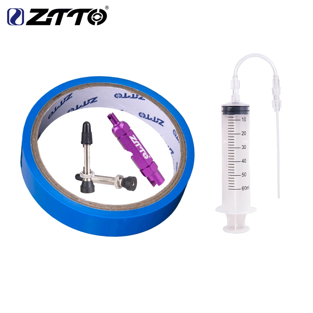 

ZTTO Bicycle Parts MTB Road Bike Tubeless Valves FV French Tyre F/V No Tubes Presta Tire Conversion Kit 30mm Bicycle Valve Tool