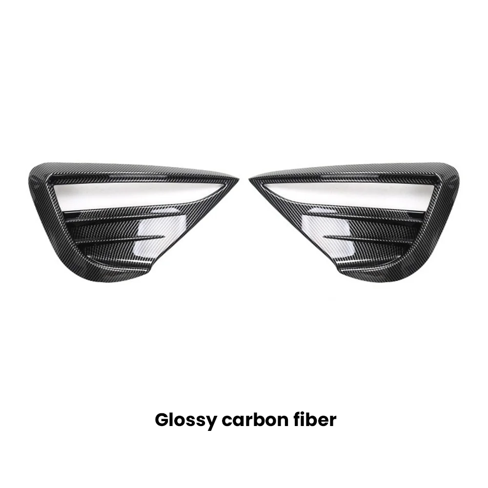 

Комплект кузова из углеродного волокна для Tesla Model Y 2023, задний спойлер, бампер, диффузор, боковая юбка, передняя губа, черный комплект 2021-2023