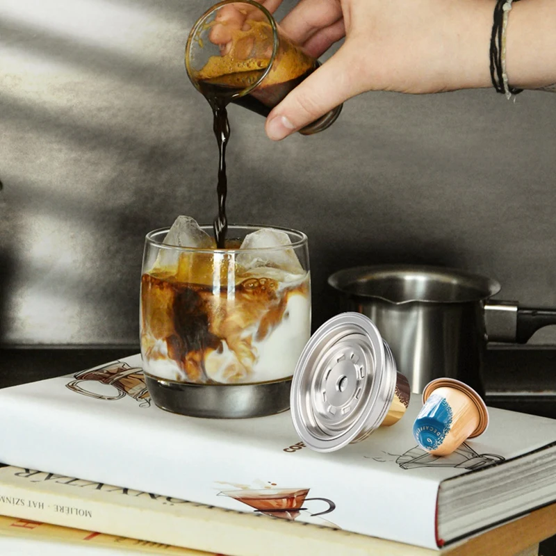 Кофейный фильтр из нержавеющей стали для Delonghi ENV135/Vertuo Next/Vertuo многоразовые