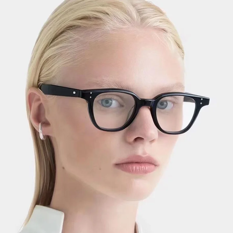 

LONSY Retro Anti Blue Light Glasses Frame Women Computer Eyeglasses Fashion Vintage Round Brand Design Sunglasses Oculos De Grau