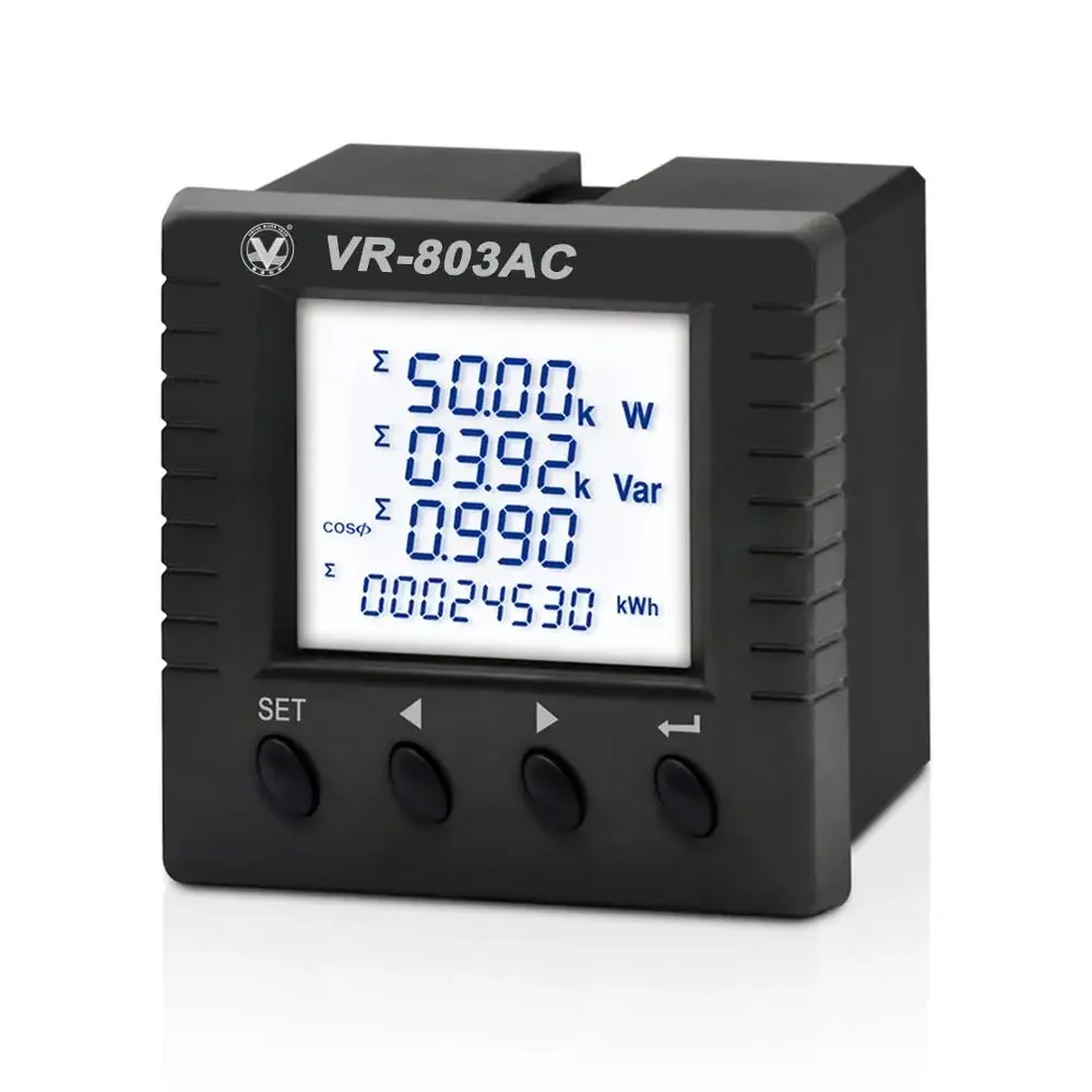 DIN-рейка RS485 из LoRaWAN communicatie Lui페 stroom en измеритель мощности для сжигания