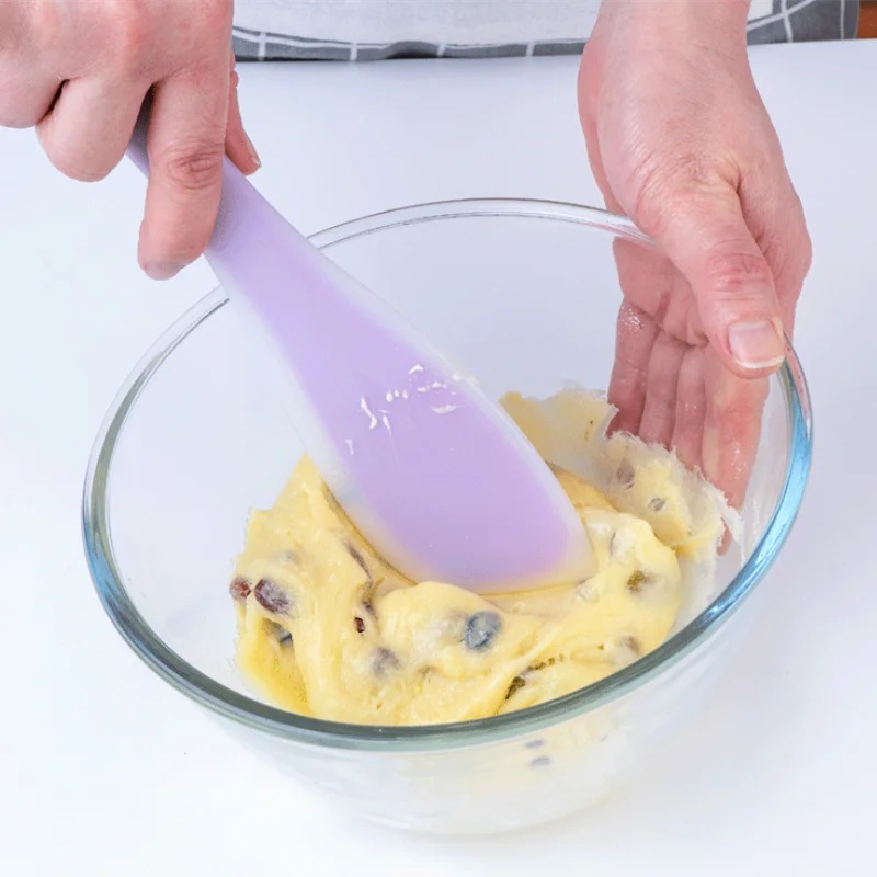 

New Cake Cream Silicone Spatula Butter Pastry Scraper Desserts DIY Baking Tools Mixing Shovel Kitchen Bakery Cooking Accessories