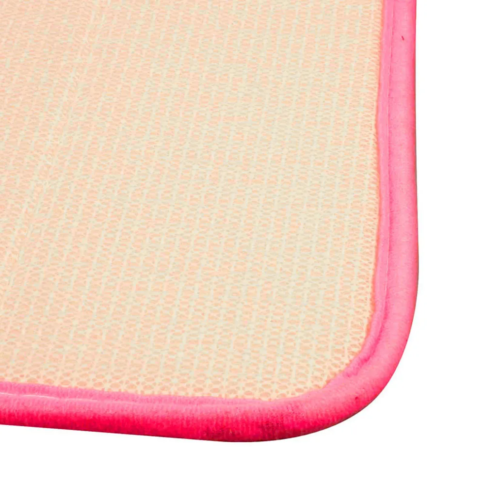 

Memory Foam Mat Rugs Carpet Mats Stripes Bath Pink Vertical Floor Kitchen，Dining & Bar Life Comfort Blanket