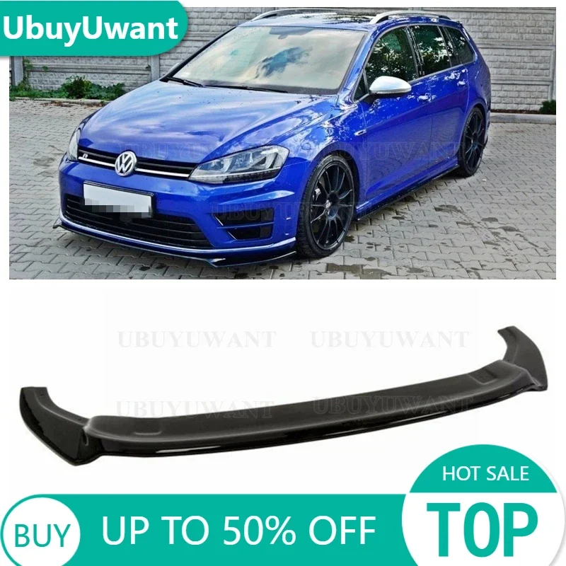 

GOLF7 MK7 R спойлер бампер диффузор комплект передних губ ABS Материал 3-ступенчатый для Volkswagen
