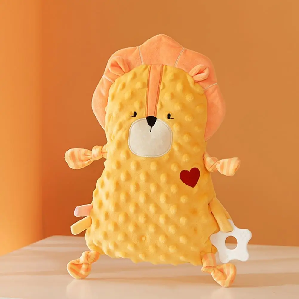 

Appease Towel Delicate Cartoon Bright Color Baby Comforting Soothe Towel New-parent Essential for Infant