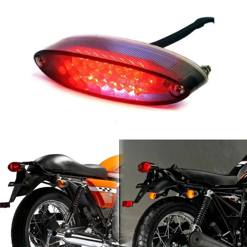 

28 LED Motorcycle Rear Brake Tail Light For Yamaha WR250F WR250R TW200 TT250 FZ1 TT500 WR450F Motorbike Running Stop Light