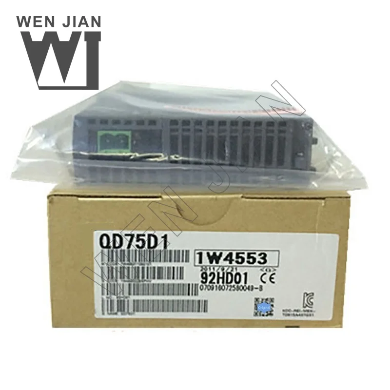 

QD75D1 plc Mitsubishi Q модуль позиционирования серии Qd75d1 1-осевой дифференциальный выходной Тип фиксированный модуль позиционирования