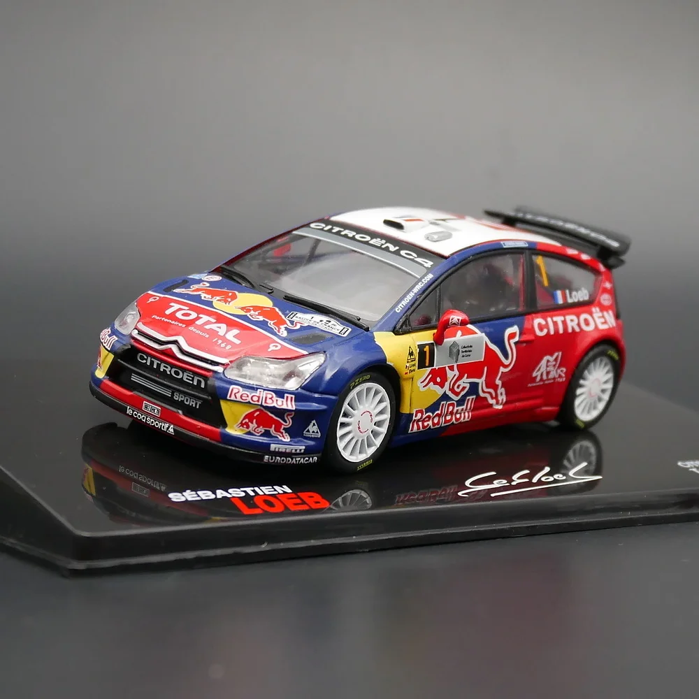 

ixo 1:43 Citroen C4 WRC 2008 Rally Alloy Toy Car Model
