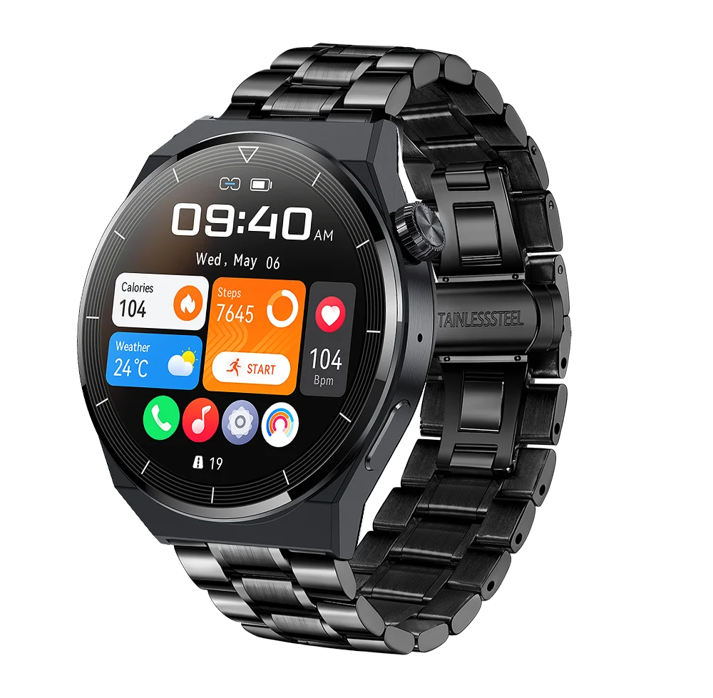 

2022 New Men's Smart Watch Bluetooth Call Measure Blood Pressure Blood Oxygen Heart Rate Calories Answer Call Alarm Clock Inform