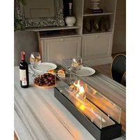 es concept black mega table top decorative bio ethanol fireplaces stylish coolest aesthetic look showy home accessory quality content