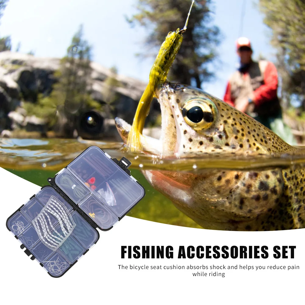 

Коробка для ловли карпа, трубка, приманка, снасти, рыболовные снасти, уличные джиг-крючки, штифты, терминал, портативный, легкий, набор для пе...