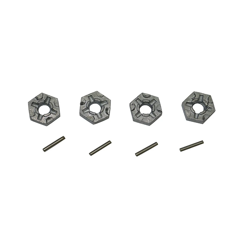 

4Pcs Metal 12mm Wheel Hex Adapter for XLF F16 F17 F-16 F-17 1/14 RC Car Spare Parts Accessories