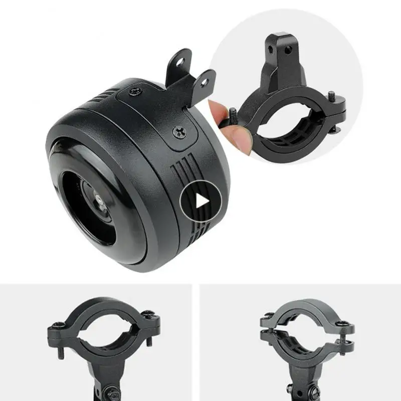 

Aluminum Alloy Remote Control Type C Charging Tweeter Electronic Horn Compact Waterproof Bicycle Electric Bell Bicycle Equipment