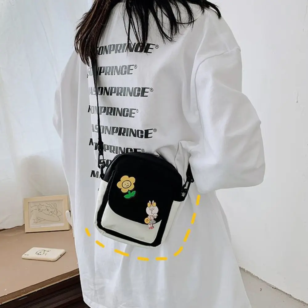 Женский кошелек через плечо милая сумка нейлоновые маленькие кошельки мини