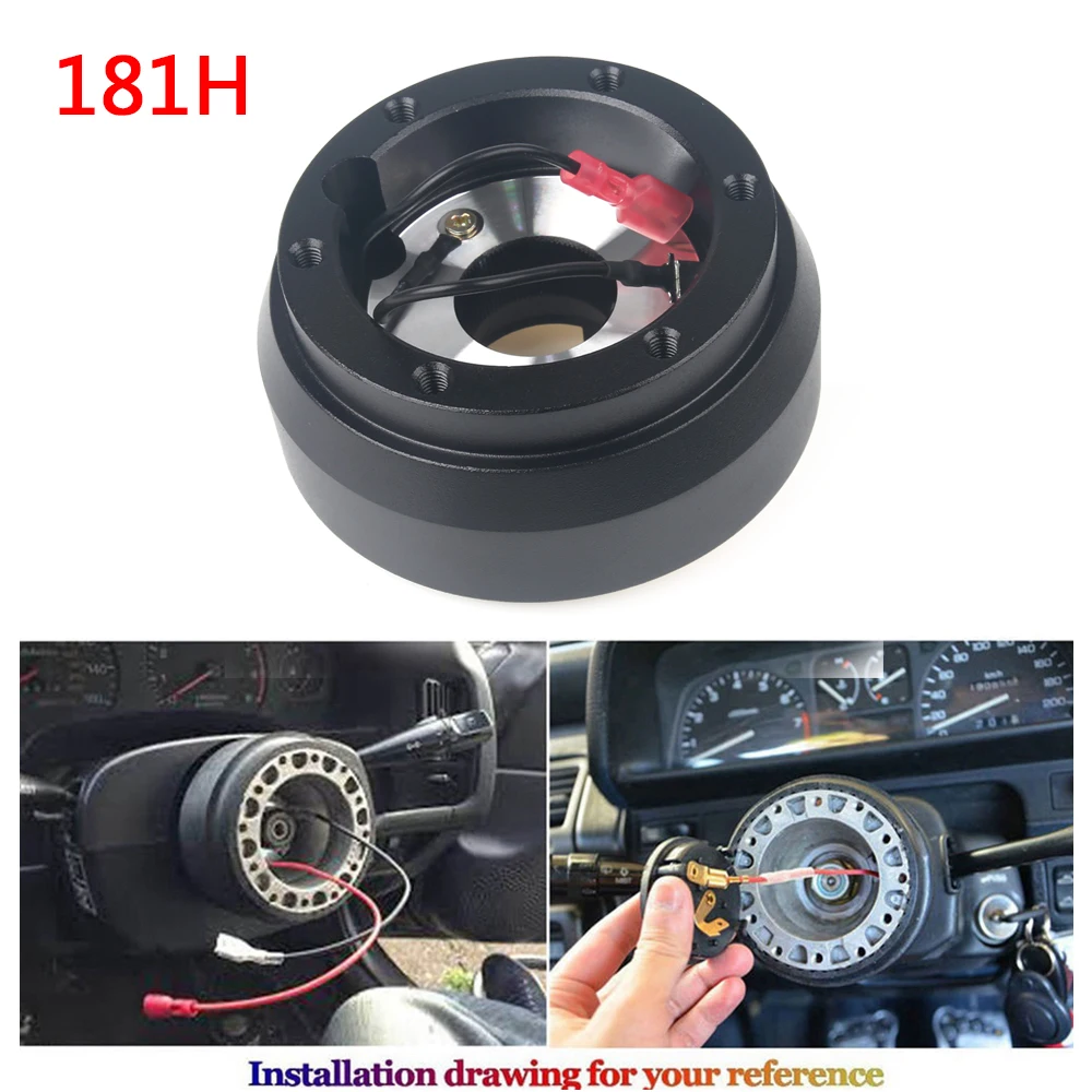 

Racing Steering Wheel Short Hub Adapter For VW Golf / Jetta / Passat / Seat Ibiza / Volkswagen Corrado HUB-181H