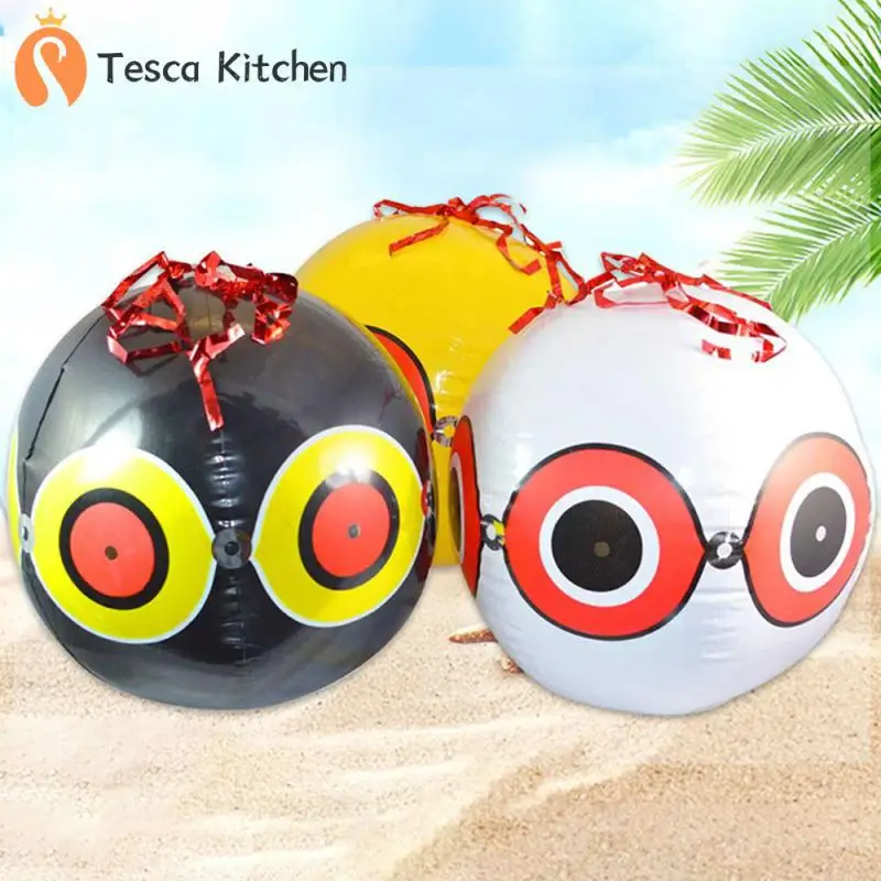 

Useful Pvc Inflatable Bird Scarer Hanging Anti-bird Balloon Pigeons Woodpecker Balcony Bird Repeller Garden Supplies Creative