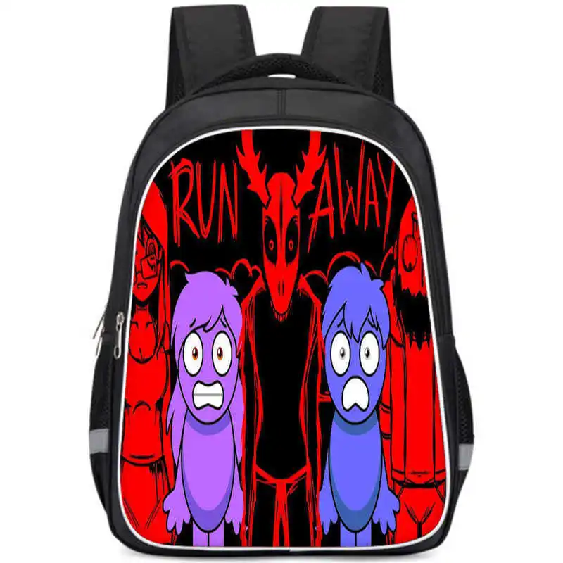 Школьная сумка Incredibox рюкзак Sprunki двухслойный студенческая и детская