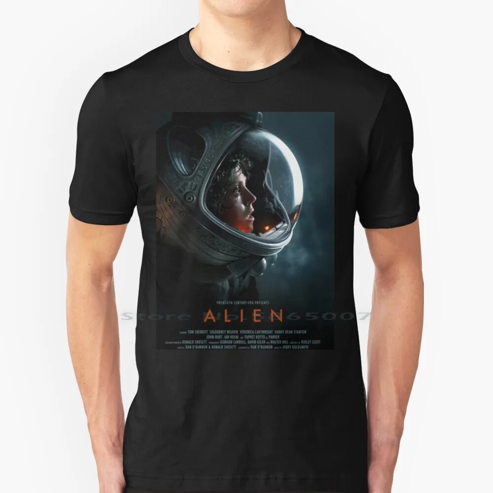 

1979 Movie Art T Shirt 100% Cotton 1979 Movie Art Ripley Big Size 6xl Tee Gift Fashion