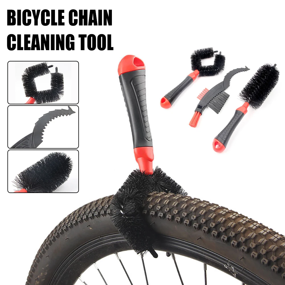 

3Pcs Bicycle Cleaning Kit Mountain Road Bike Chain Cleaner Washer Maintenance Tool Cycling Accessories Dropshipping