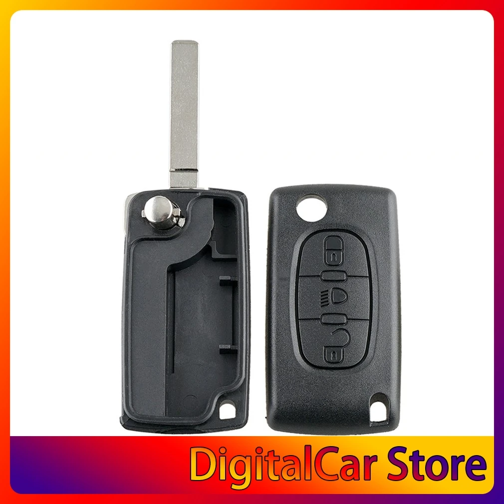 

Чехол-книжка для автомобильного ключа 3B Ce0523 для Citroen C4 C5 C6 C8