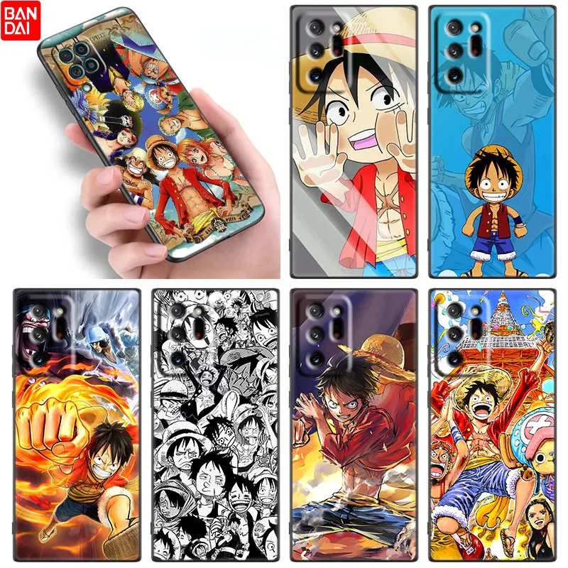 Аниме One Piece Cute Monkey D. Чехол Luffy для Samsung Galaxy M12 M11 M21 M22 M32 M31S M52 M51 M30S Note 20 Ultra 10 Lite J8 2018 |
