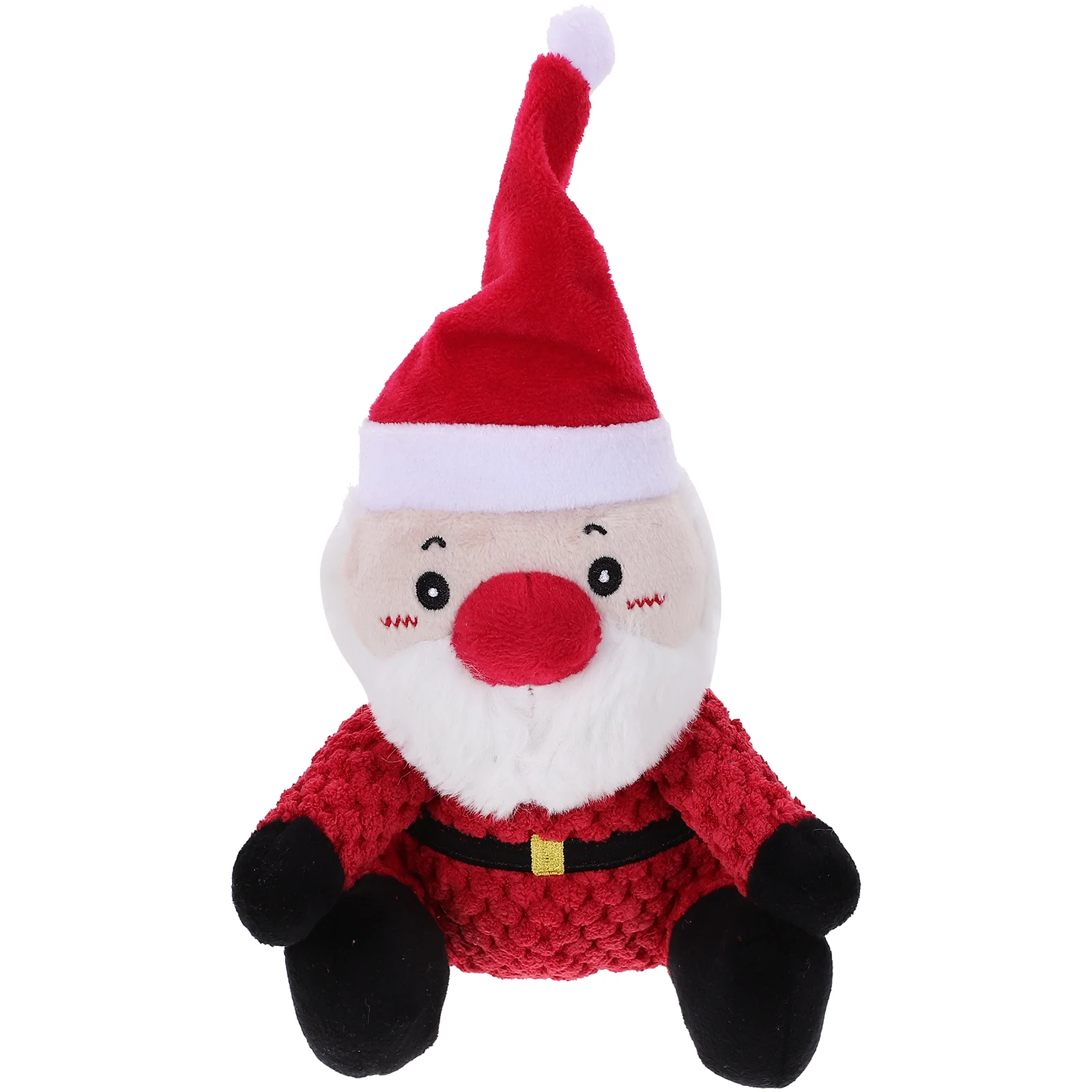 

Christmas Style Dog Plaything Cartoon Shaped Puppy Teething Toy Puppy Squeaky Toy