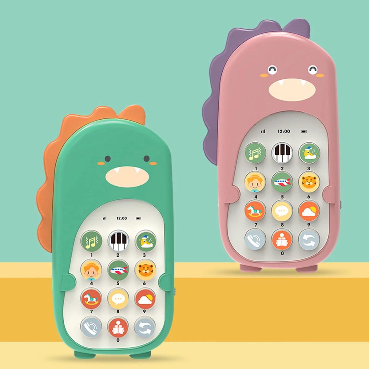 

baby Musical Phone Toy Telephone Teether Music Voice Toy Early Educational Learning Machine Electronic Children Gift Baby Toy