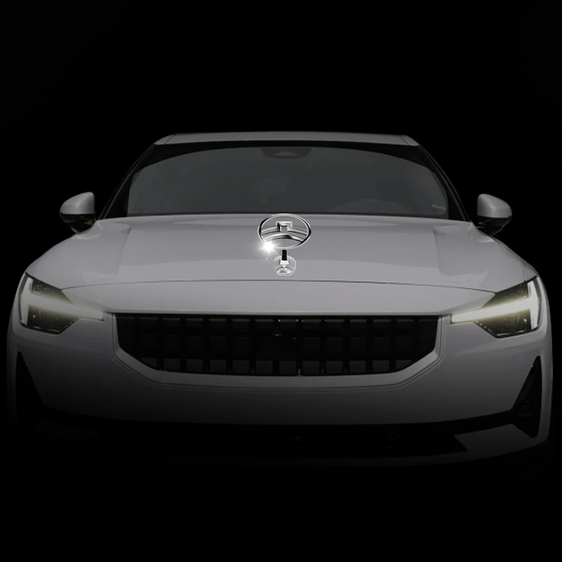 Автомобильные наклейки из цинкового сплава эмблема передней капоты этикетка