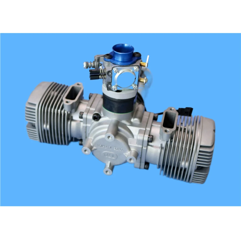 NGH 2-тактный 2-цилиндровый GT70 70cc бензиновый двигатель Бензиновые двигатели