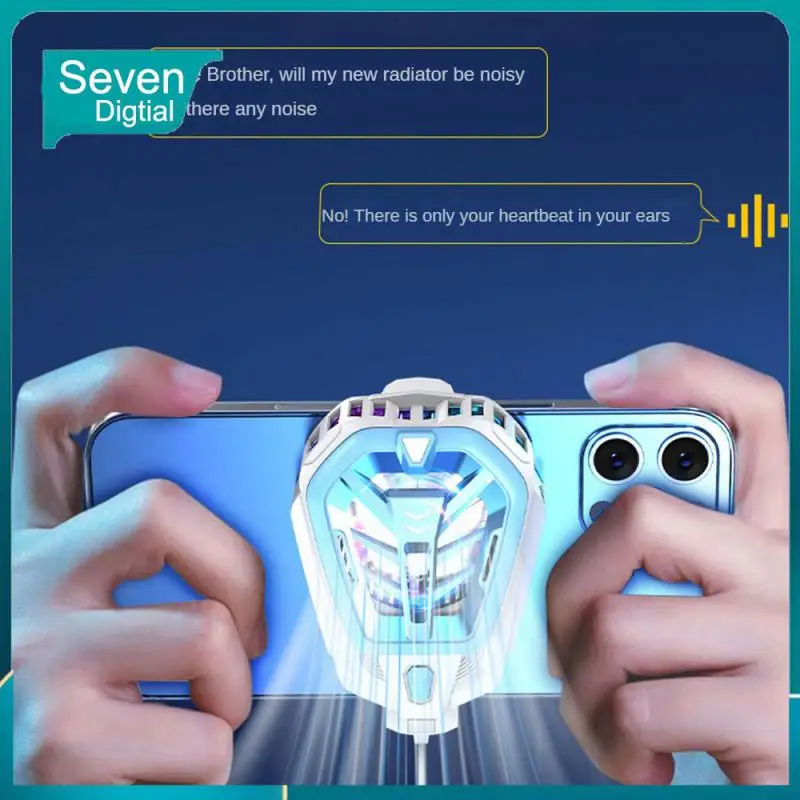 

Type-c Does Not Block The Hand Cooling Back Clip Radiator Fast Cooling Mobile Phone Radiator Turbine Semiconductor Refrigeration