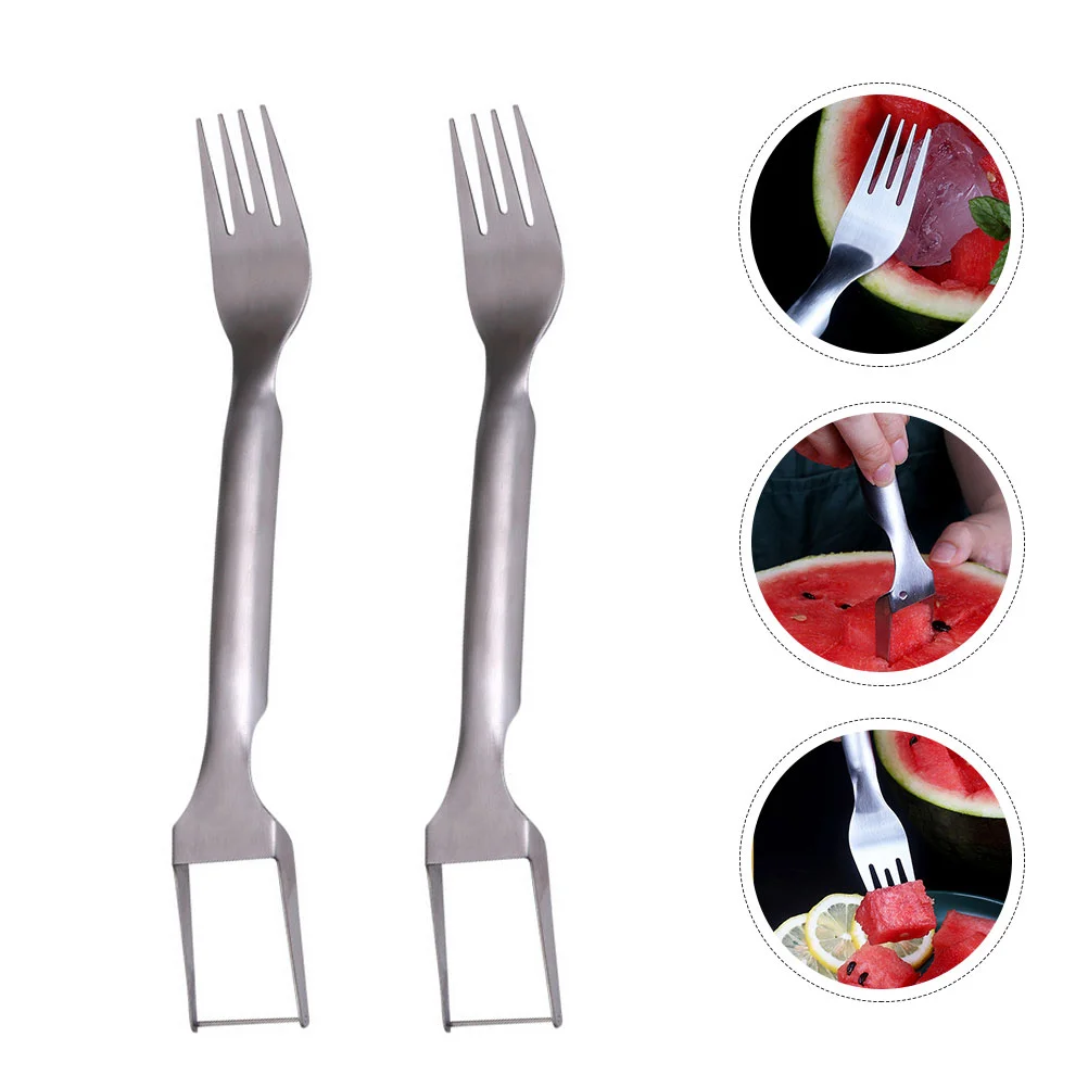 

Watermelon Slicer Meloncuber Fruit Cutting Fork Corer Tool Kitchen Windmill Cantaloup Gadgets Artifact Dividervegetable Gadget