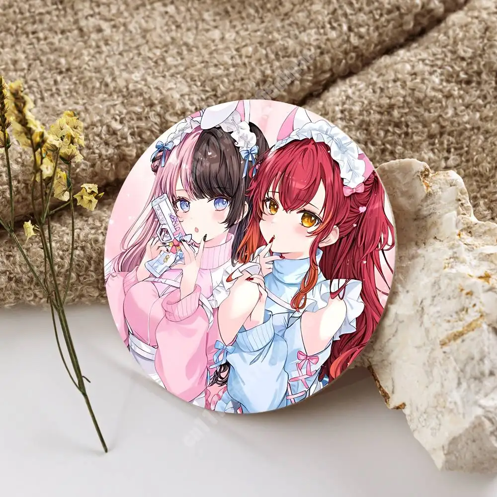 Фото Деревянная подставка для кружки Tachibana Hinano Apex Vtuber: для американо, пива, молока, воды, для пекарни/кондитерской №3