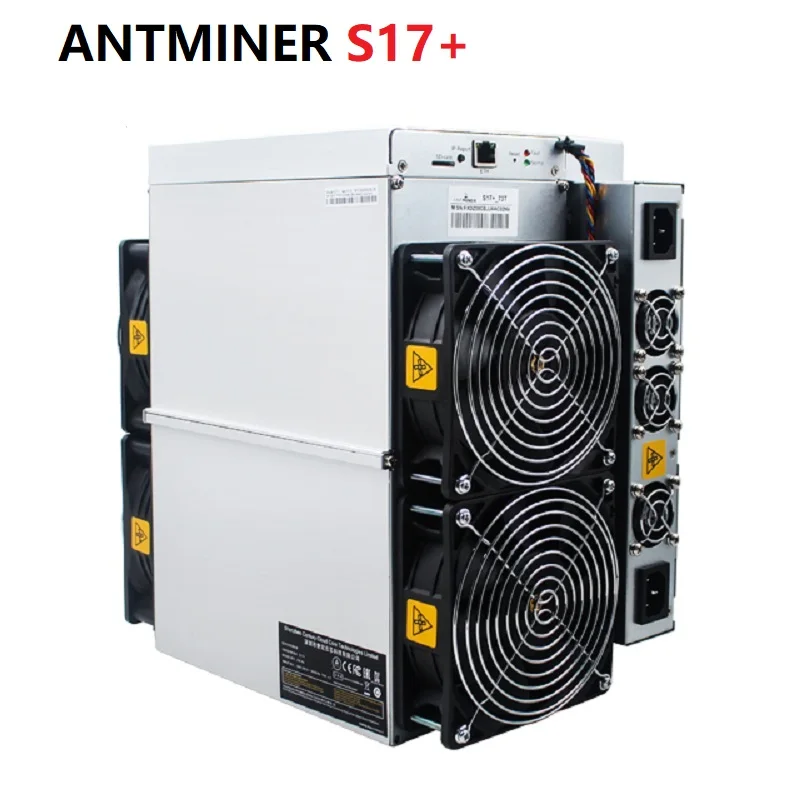 

High Profitability Second Used Antminer S17+ 73T With Power Supply SHA-256 Algorithm BTC Antminer S17 Plus Mining Machine