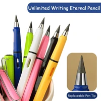 unlimited writing pencil new technology no ink eternal pencils kids art sketch painting tools novelty school supplies stationery