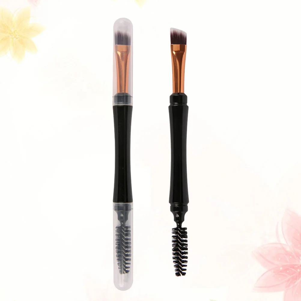 

Brush Eyebrow Brushes Makeup Spoolie Angled Flat Set Angle Ended Double Eyelash Eyecomb Colormascara Wand Comestics Brow