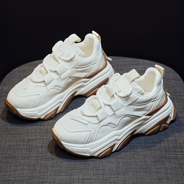 Plus Size 41 Women's Sneakers Female Male Shoes Chunky Sneakers 42 Women  Vulcanize Shoes 43 Spring Ladies Platform Sneakers | АлиЭкспресс