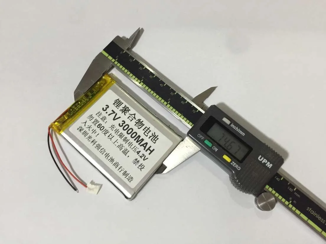 Купить больше будет дешево 3 7 в полимерная литиевая батарея 605575 3000 мАч GPS