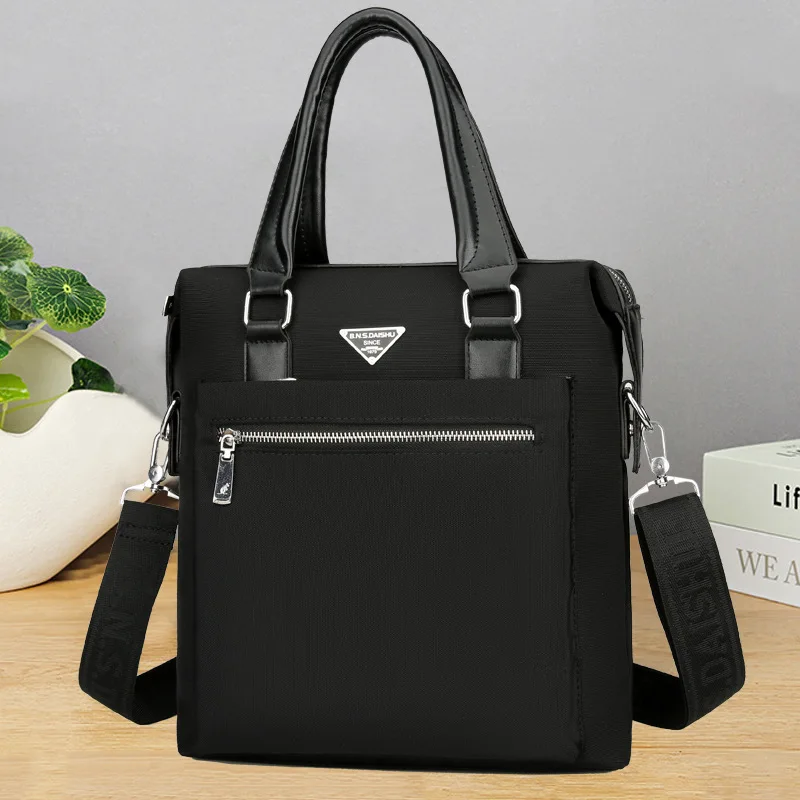 Business Bag Document  Briefcases Men's Handbag Laptop Bag Oxford Cloth Large Capacity Office Bags for Women Work Package