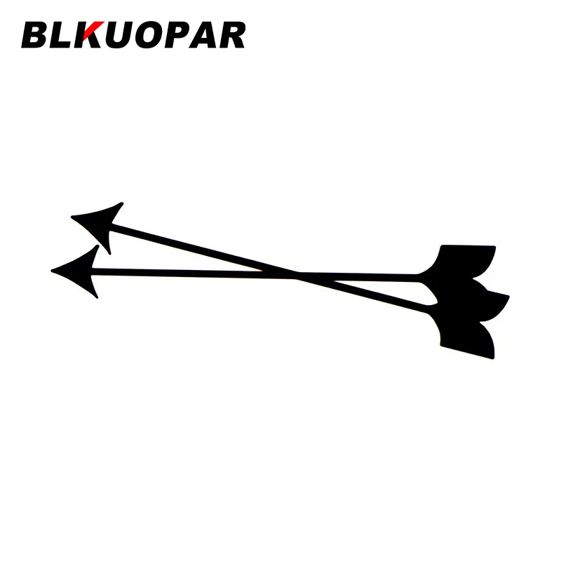 

Автомобильный стикер BLKUOPAR Arrow JDM, креативная наклейка для защиты от солнца, кондиционера, мотоцикла, лобового стекла, автомобильные аксессуа...