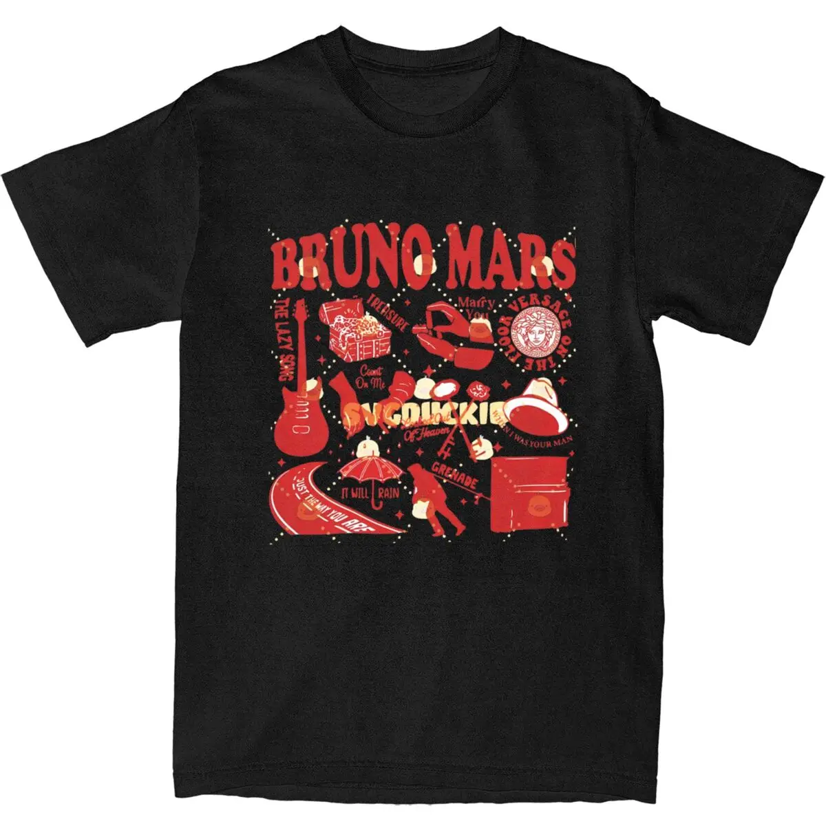 Футболка мужская с коротким рукавом х/б круглым вырезом