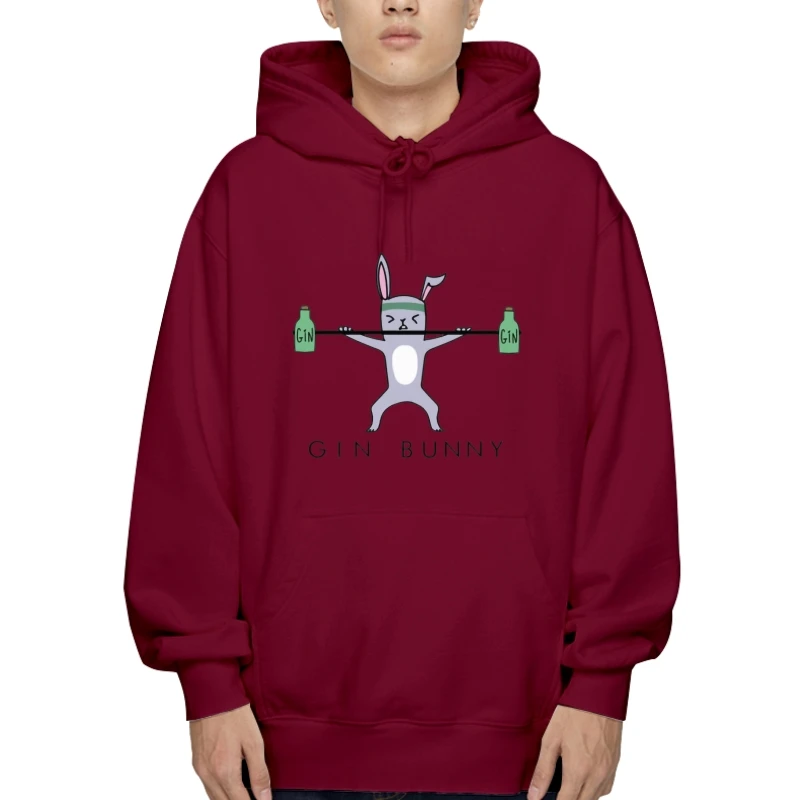 

ГИН Банни Забавный спортивный Девиз Цитата иллюстрация пародия забавная верхняя одежда худи