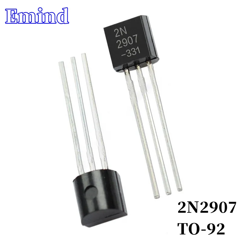 100/200 шт. 2N2907 DIP транзистор TO-92 Type PNP биполярный усилитель транзистор 40 в/мА