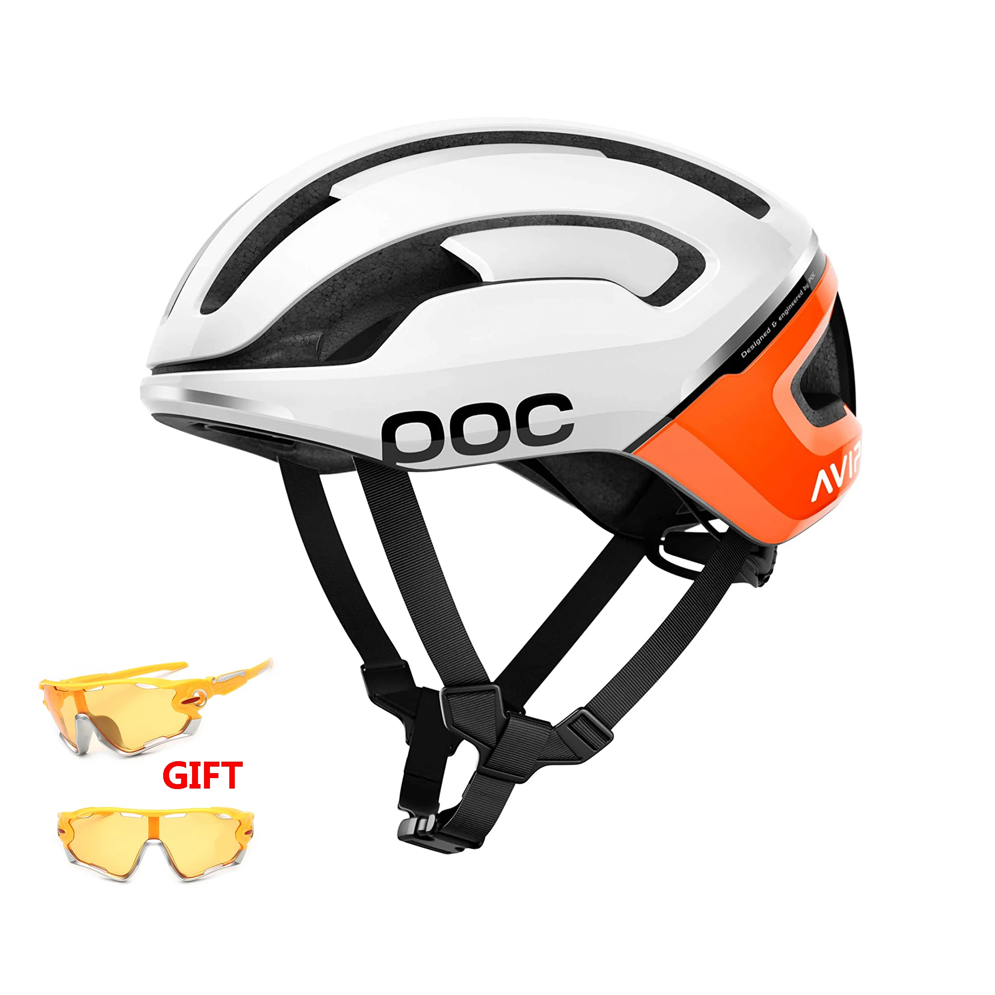 

Велосипедный шлем POC, легкий дышащий Регулируемый шлем Omne Air Spin для поездок и шоссейных велосипедов