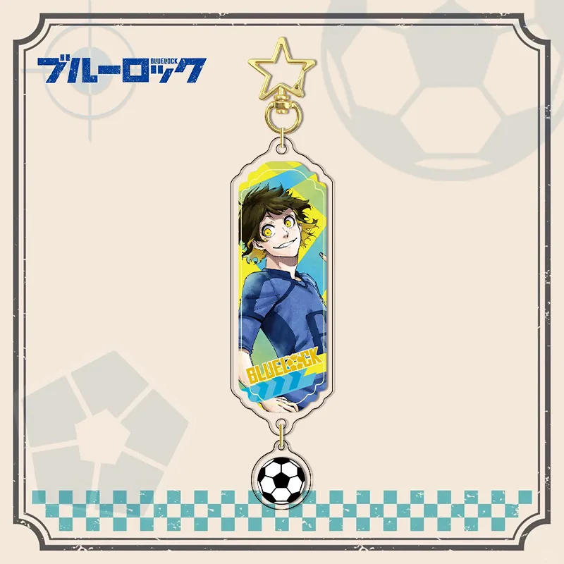 Синий аниме брелок Seishiro Nagi ITOSHIRIN Reo Mikage мужской для ключей женщин Модный акриловый