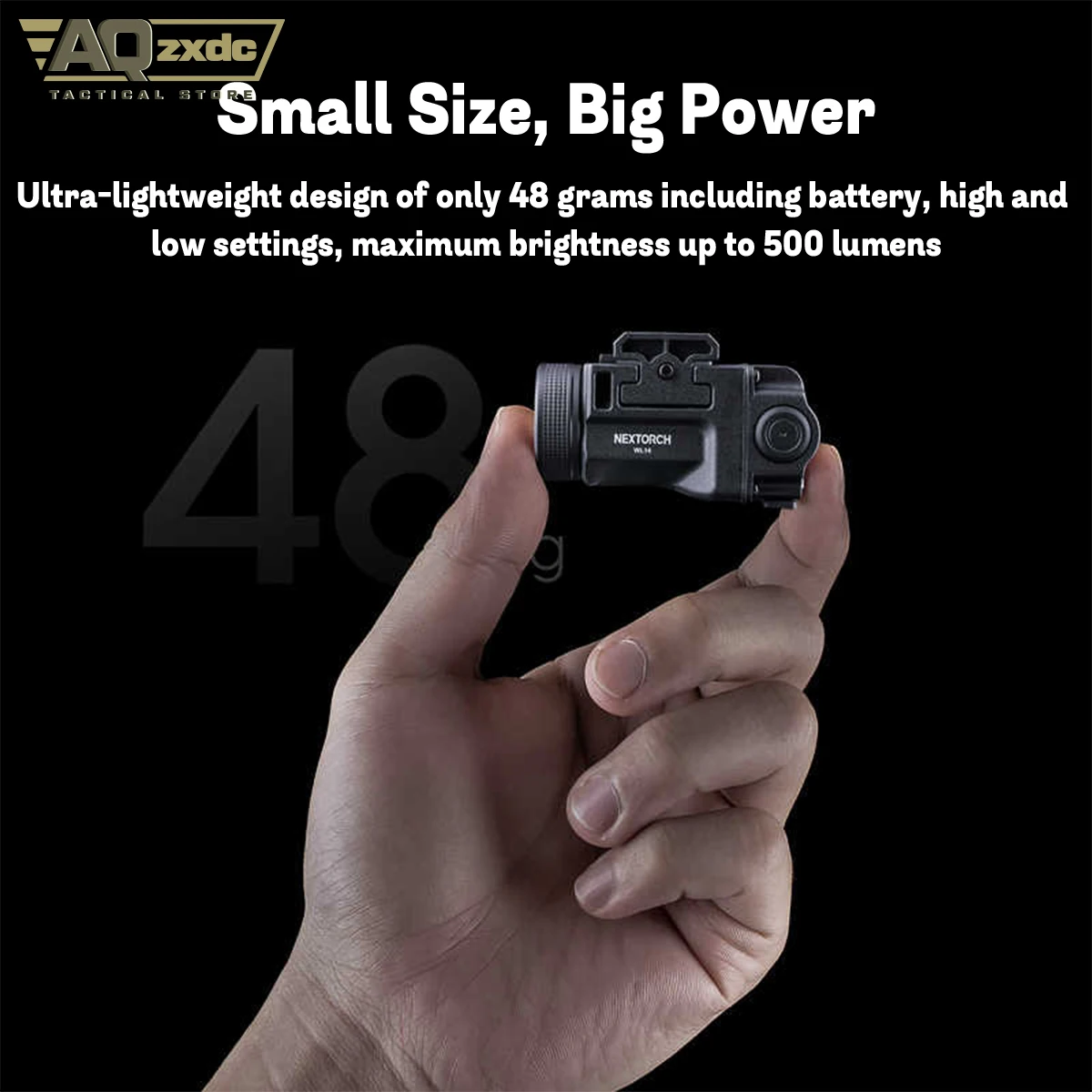 Тактическое оружие WL14 искусственное с 500 люменами регулируемое яркий