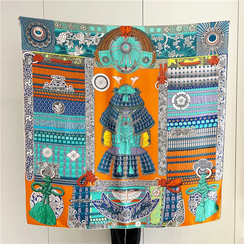 Шелковый шарф шелковицы большая шаль с ручными краями сумка для волос банданы