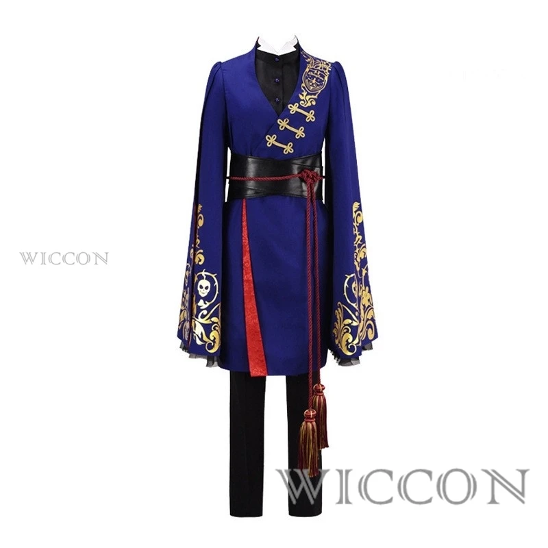 Аниме игра Twisted Wonderland Vil косплей костюм Schoenheit парик Pomefiore униформа наряд длинный